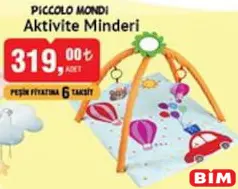 PİCCOLO MONDİ AKTİVİTE MİNDERİ